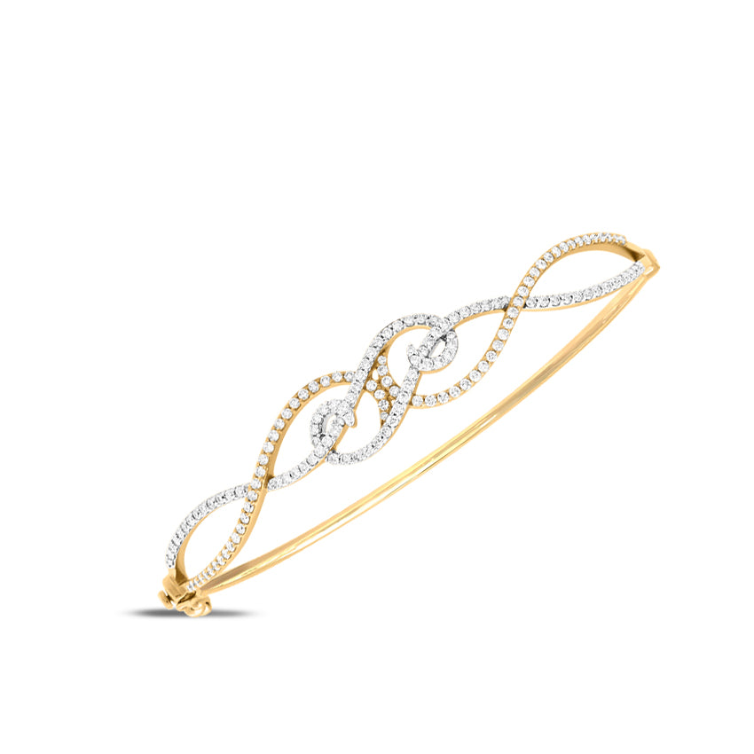 0.895 ct Bracelets of 18 KT gold