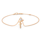 0.041 ct Bracelets of 14 KT gold