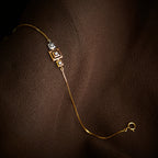 0.050 ct Bracelets of 14 KT gold