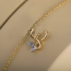 0.018 ct Bracelets of 14 KT gold