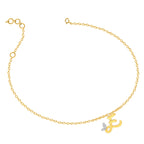 0.018 ct Bracelets of 14 KT gold