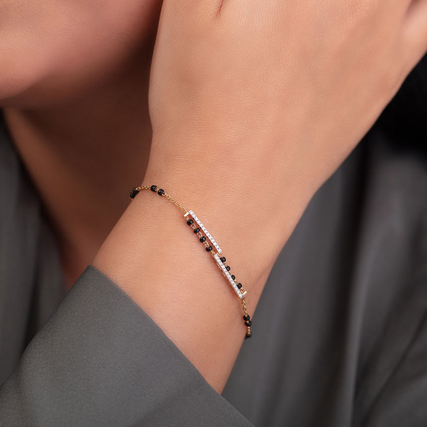 0.161 ct Bracelets of 14 KT gold