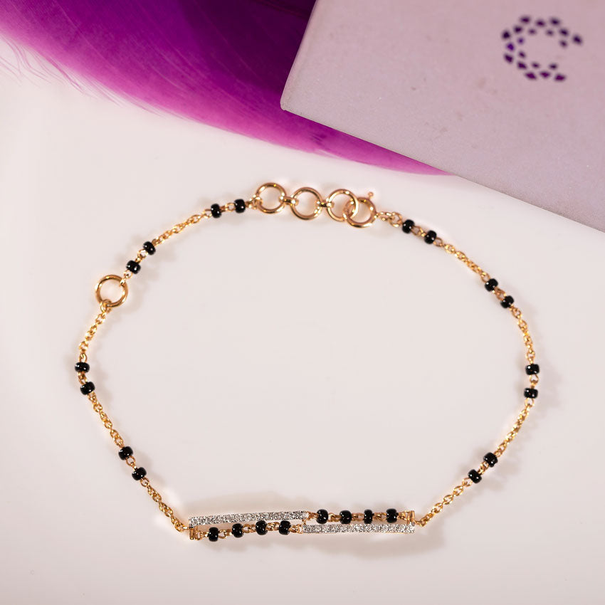 0.161 ct Bracelets of 14 KT gold