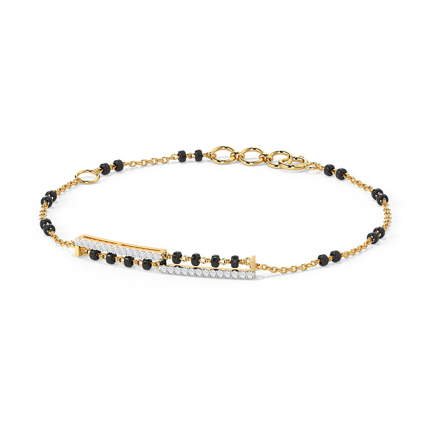 0.161 ct Bracelets of 14 KT gold