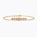 0.060 ct Bracelets of 18 KT gold