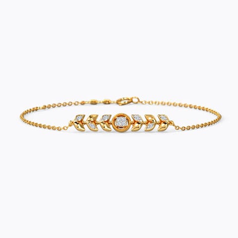0.060 ct Bracelets of 18 KT gold
