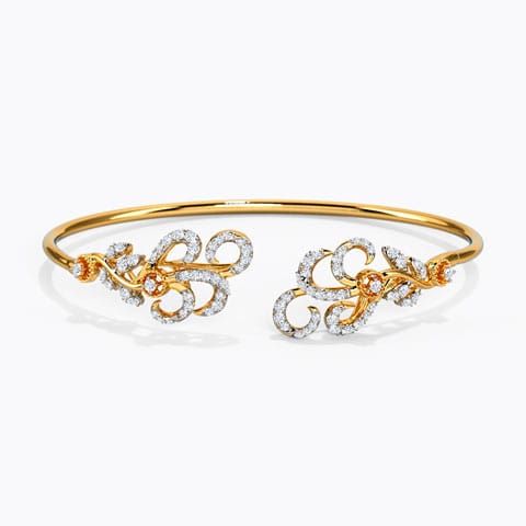 0.680 ct Bracelets of 14 KT gold