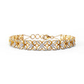 0.660 ct Bracelets of 14 KT gold