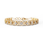 0.660 ct Bracelets of 14 KT gold