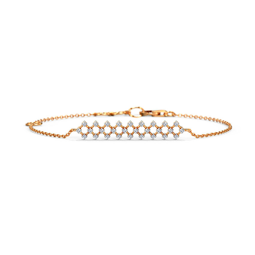 0.198 ct Bracelets of 14 KT gold