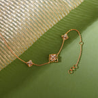 0.115 ct Bracelets of 14 KT gold