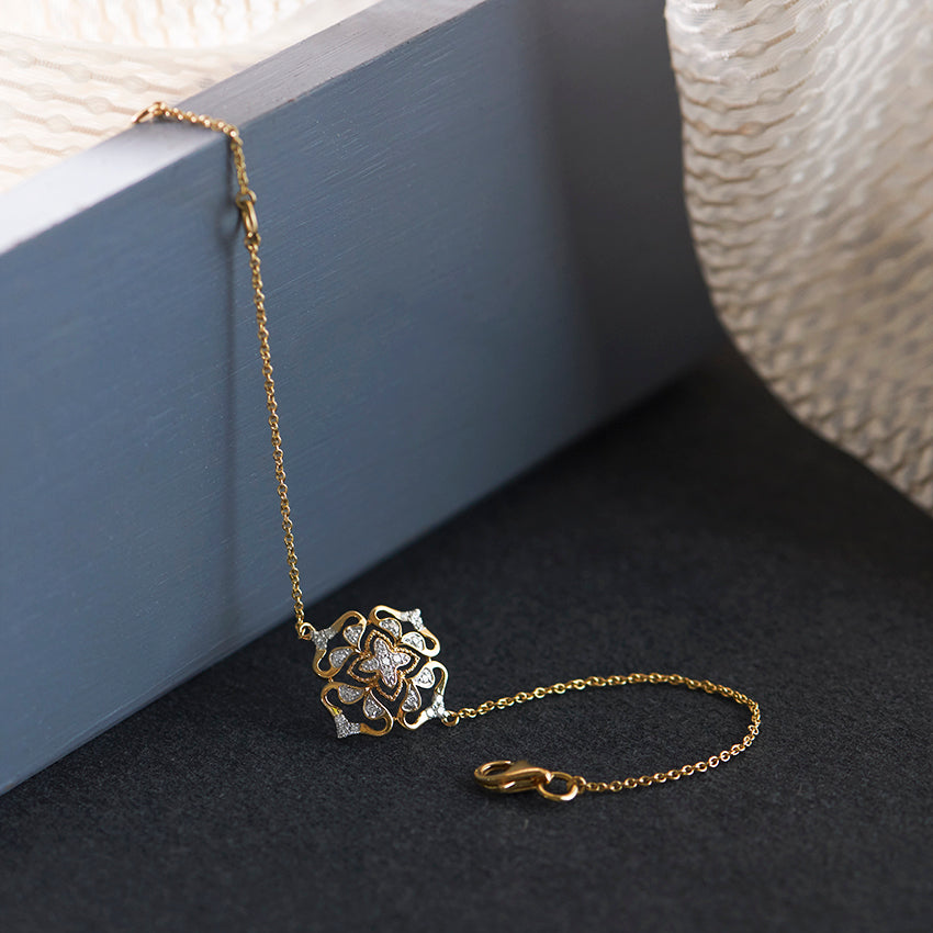 0.167 ct Bracelets of 14 KT gold