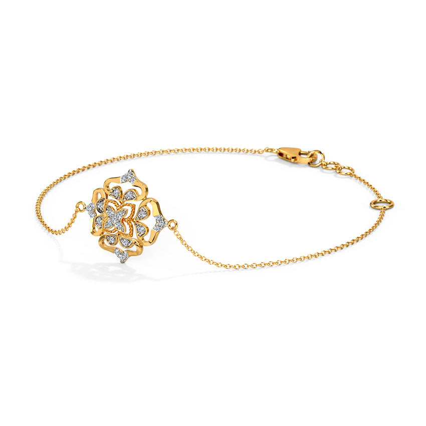 0.167 ct Bracelets of 14 KT gold