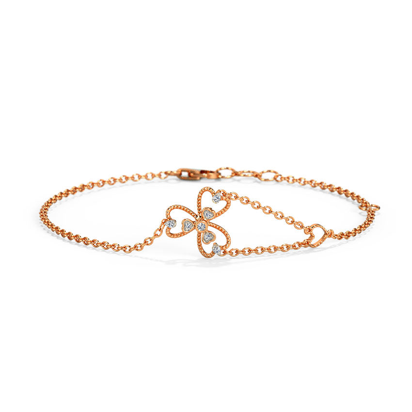 0.046 ct Bracelets of 14 KT gold