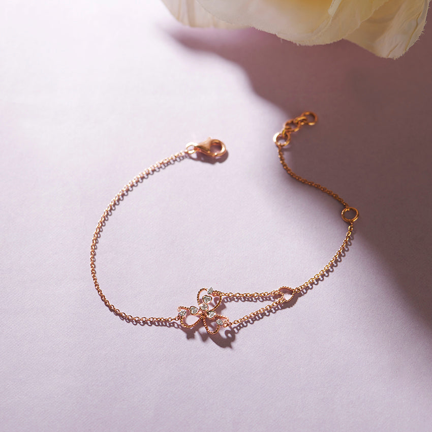 0.046 ct Bracelets of 14 KT gold