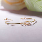 0.154 ct Bracelets of 14 KT gold