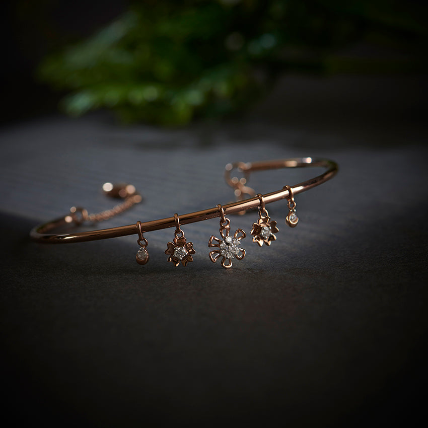 0.147 ct Bracelets of 14 KT gold