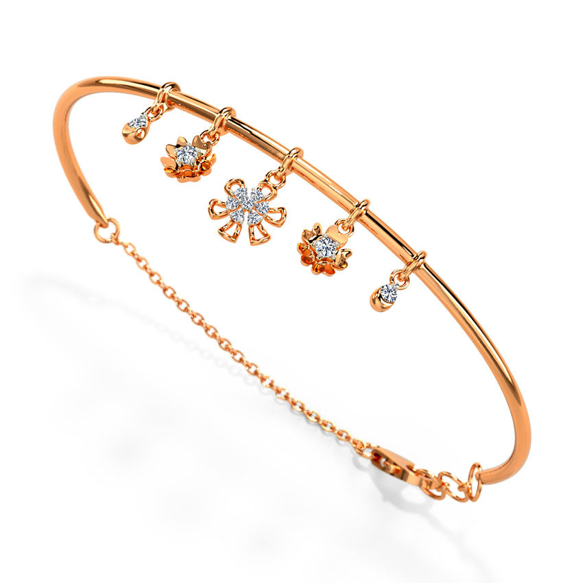 0.147 ct Bracelets of 14 KT gold