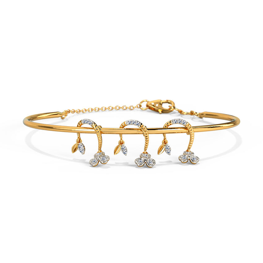 0.142 ct Bracelets of 14 KT gold