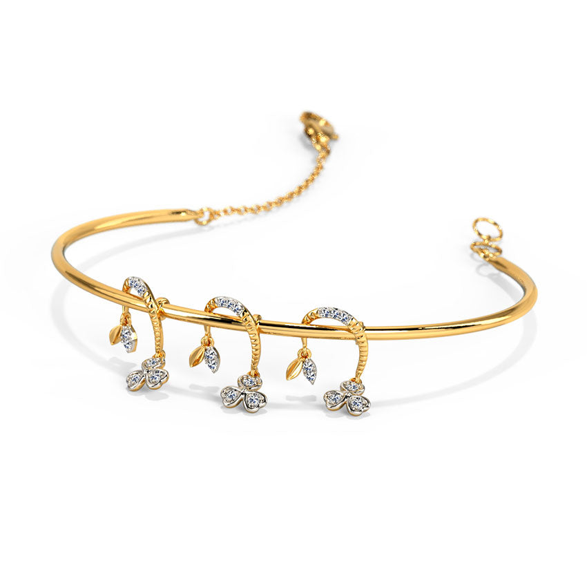 0.142 ct Bracelets of 14 KT gold