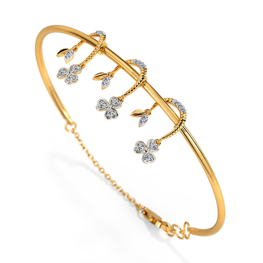 0.142 ct Bracelets of 14 KT gold