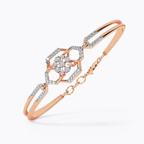 0.361 ct Bracelets of 14 KT gold