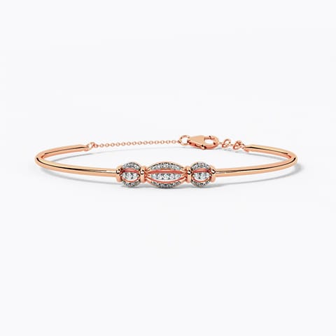 0.162 ct Bracelets of 18 KT gold