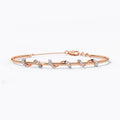 0.150 ct Bracelets of 14 KT gold