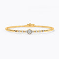 0.260 ct Bracelets of 18 KT gold