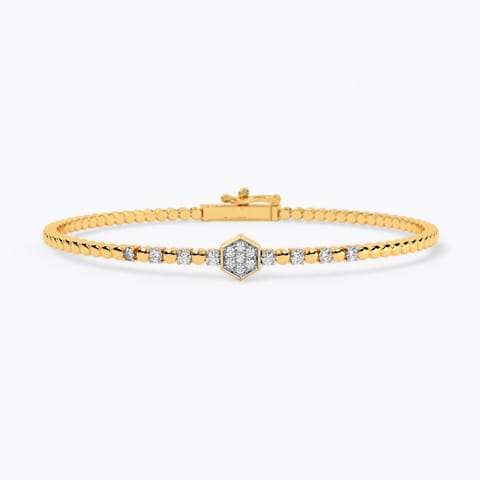 0.260 ct Bracelets of 18 KT gold