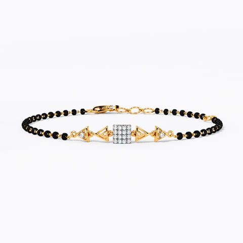 0.108 ct Bracelets of 14 KT gold