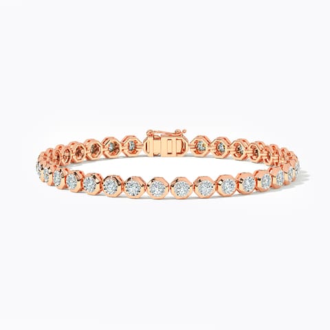 1.852 ct Bracelets of 18 KT gold