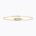0.120 ct Bracelets of 14 KT gold