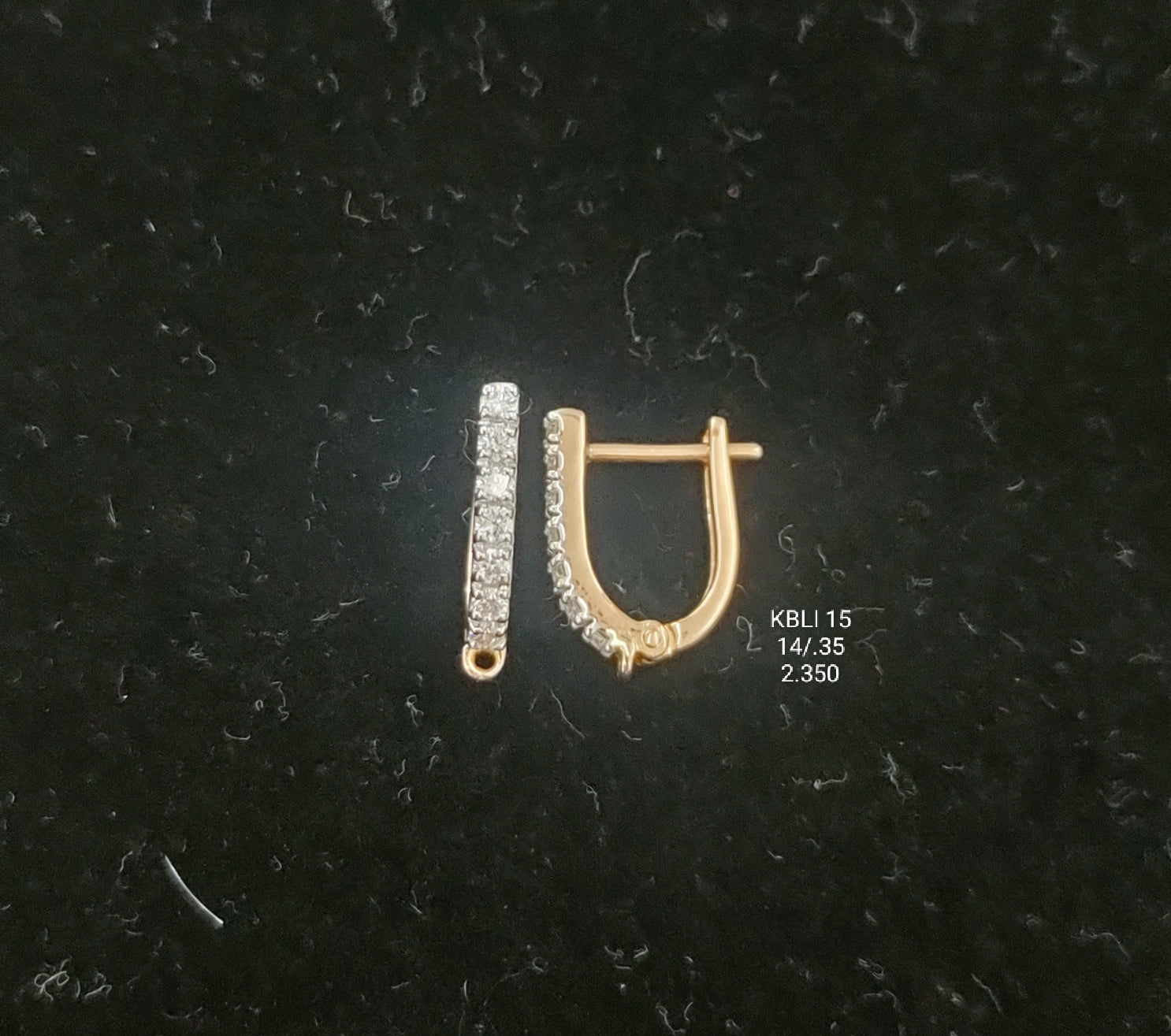 0.35Ct BALI Small round diamonds 18k