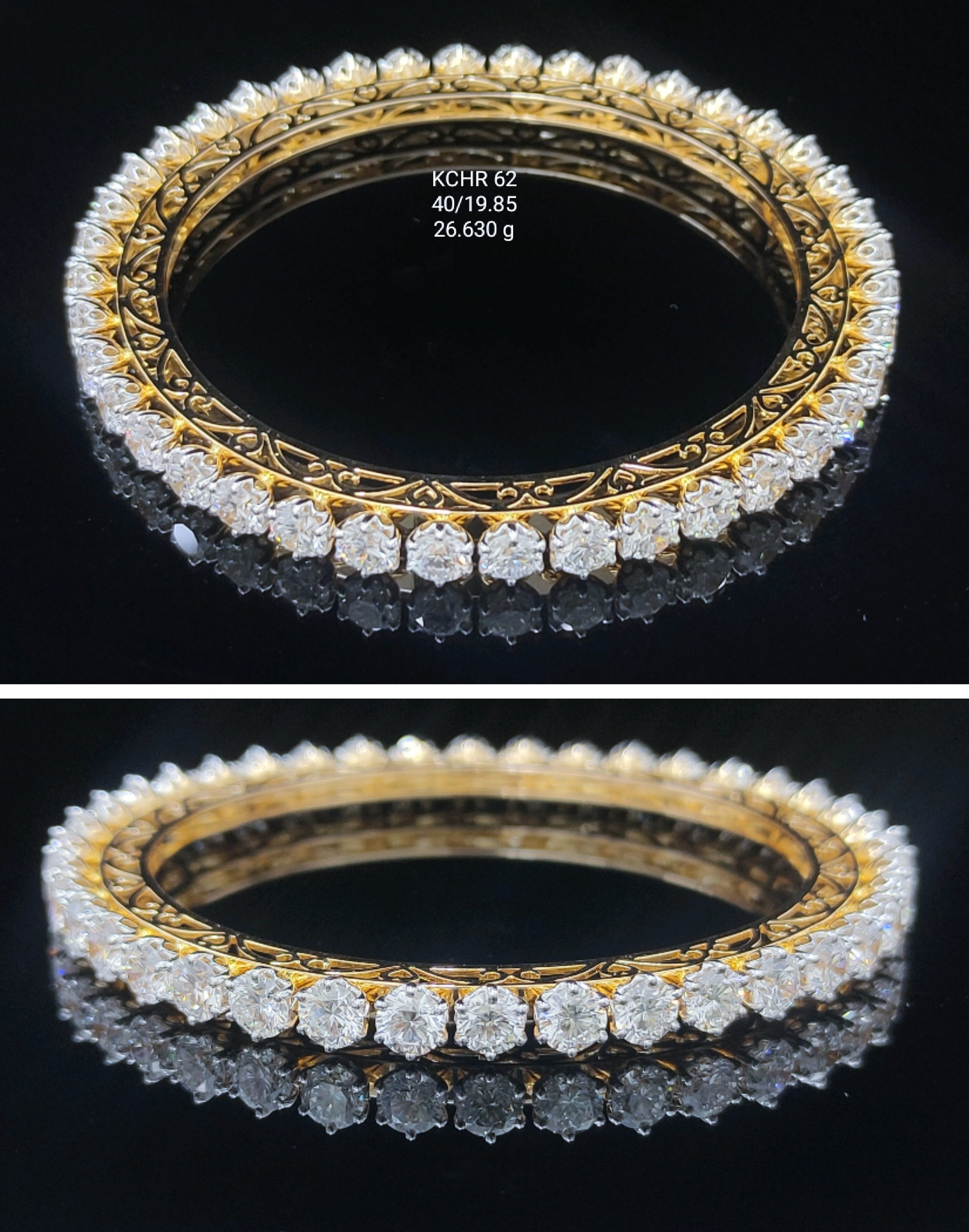 19.85Ct CHURI Small round diamonds 18K