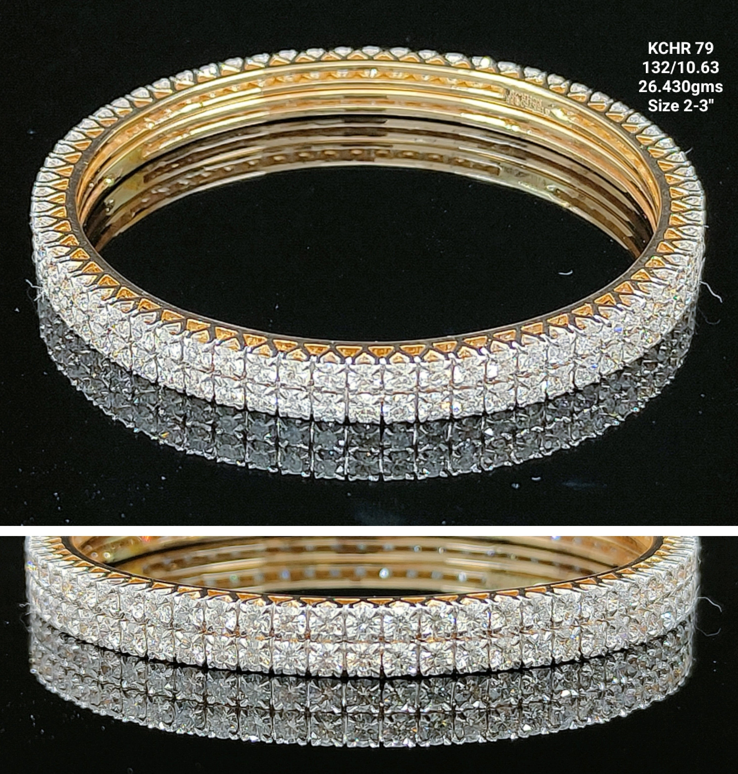 10.63Ct CHURI Small round diamonds 18K