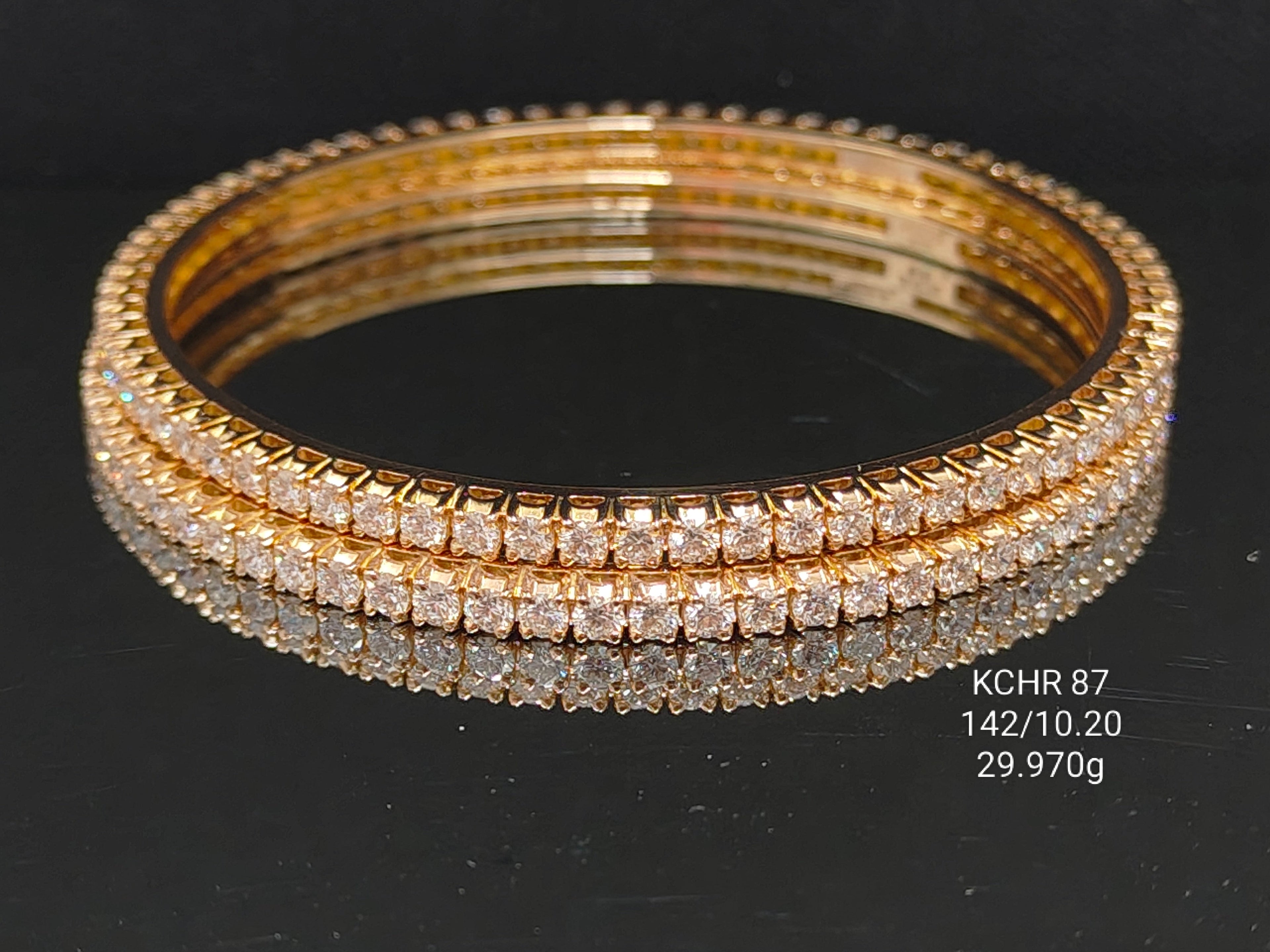 10.2Ct CHURI Small round diamonds 18K