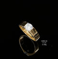 1.01Ct RING solitaire diamonds 18K