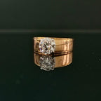 1.57Ct Ring for Men Purity of 18K