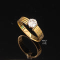 1CT RING solitaire diamonds 18K