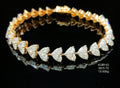 5.75Ct BRACELET Small round diamonds 18K