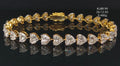 12.82Ct of Bracelet With Purity of 18K