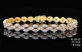 4.64Ct BRACELET MIX shape  diamonds 18K