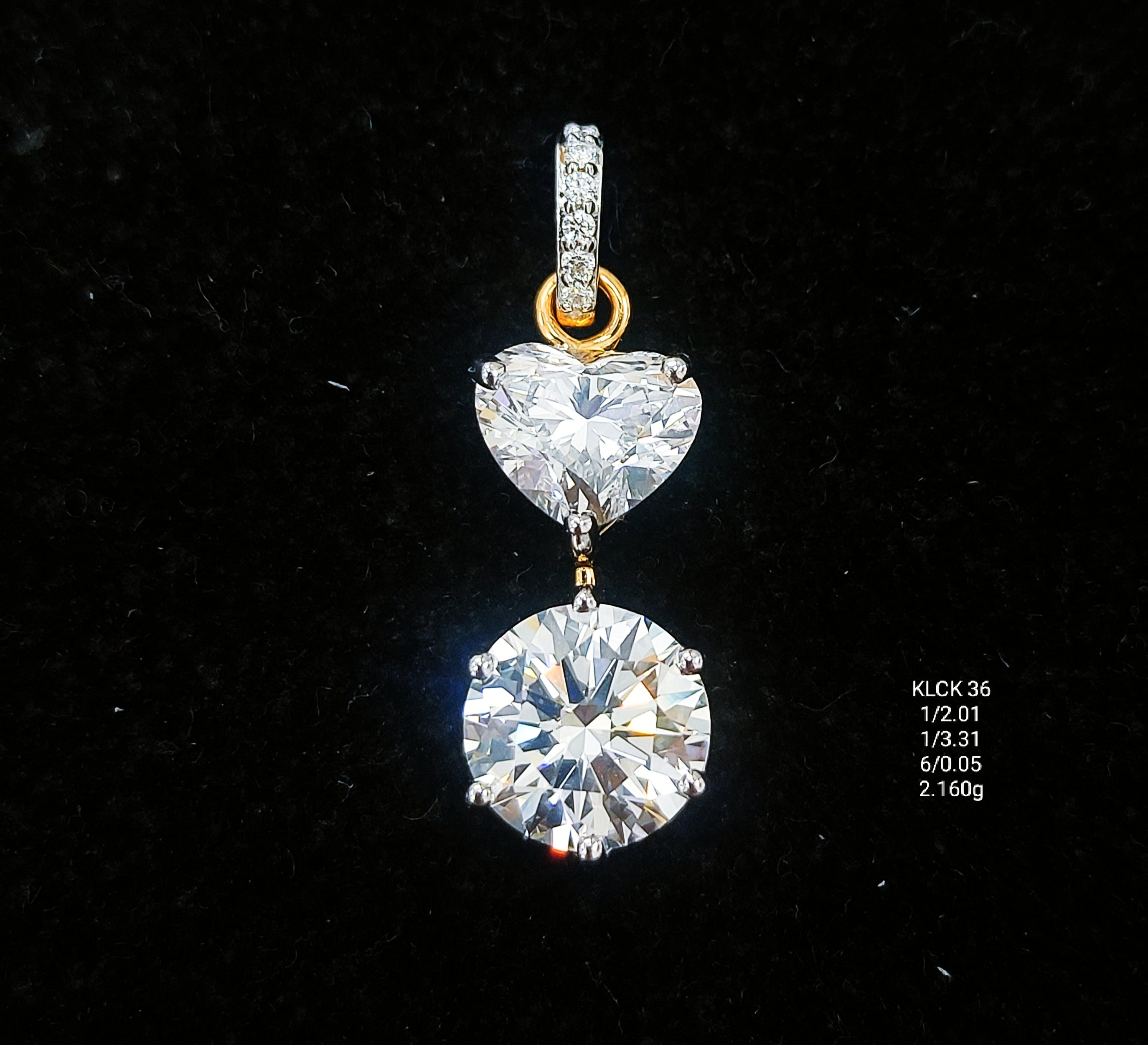5.37Ct Of Locket With Purity Of 18K