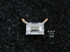 0.70Ct Of Locket With Purity Of 18K