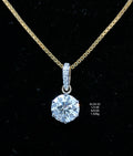2.14Ct Of Locket With Purity Of 18K