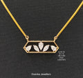 1.13Ct LOCKET MIX shape  diamonds 18K
