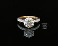 2.47Ct RING solitaire diamonds 18K