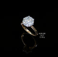 4.71Ct RING solitaire diamonds 18K