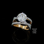 3.66Ct Of RING With Purity Of 18K